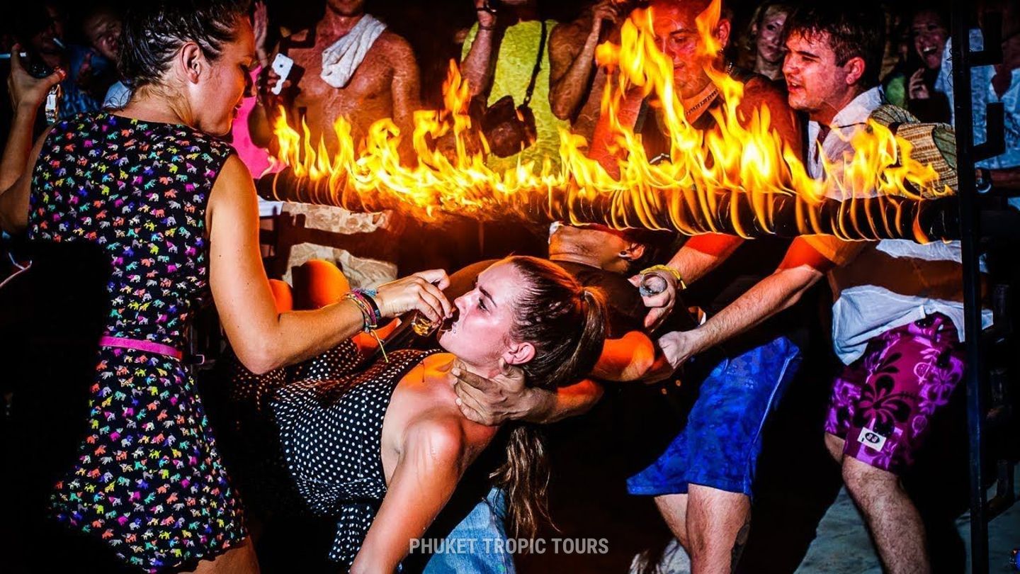 Fire Show on Phi Phi Don